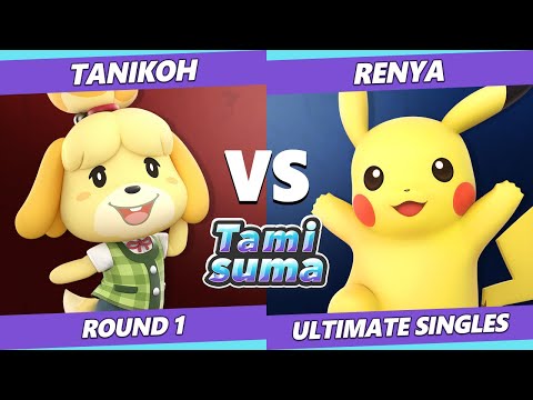 TAMISUMA 175 SSBU - Tanikoh (Isabelle) Vs. Renya (Pikach) Smash Ultimate Round 1