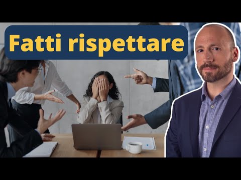 Tecniche per Farsi Rispettare Spiegate da uno Psicologo