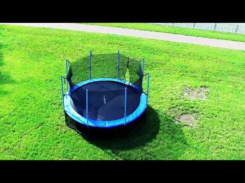 Видеообзор батута I-JUMP ELEGANT LIGHT 8FT GREEN