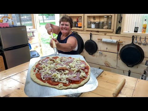Nothing Beats Pizza in A Wood Fired Oven | All Homemade | Pizza Day