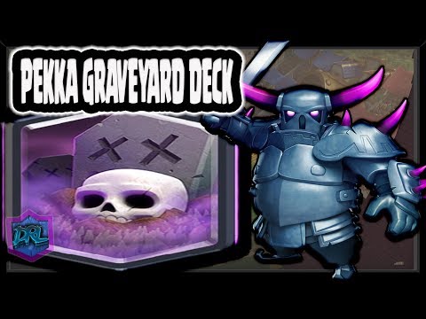 PEKKA GRAVEYARD ICE WIZARD POISON CONTROL DECK | Clash Royale
