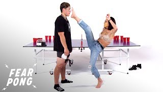 Download lagu Exes Play Fear Pong (Leona vs. Josh) | Fear Pong | Cut mp3