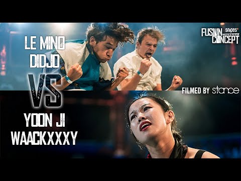 WAACKXXXY & YOON JI vs LE MINO & DIDJO - FUSION CONCEPT 2022 - 1st Round - 7th Battle