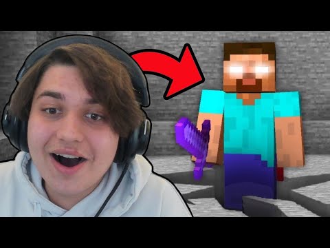 HEROBRİNE NE DERSE YAP! Ekiple Minecraft Herobrine Chamber