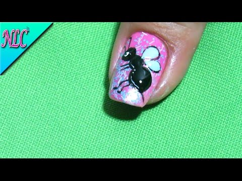 Decoración de uñas avispa – Como Hacer una avispa muy fácil y sencilla – NLC