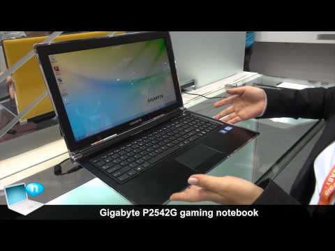 Gigabyte P2542G gaming notebook