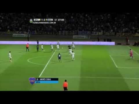 Boca 2 - Defensa y Justicia 1 GOLAZO de CUBAS/ 4tos Copa Argentina 2015