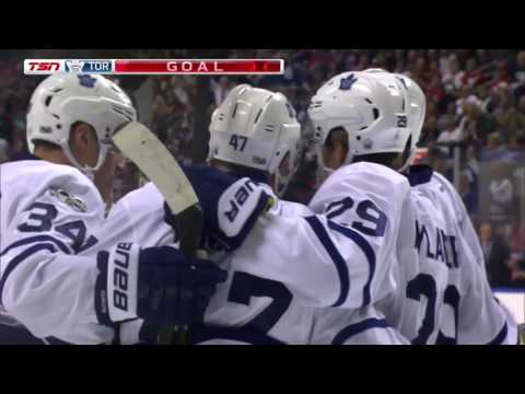 Leo Komarov 11th Goal of the Season! 3/14/2017 (Toronto Maple Leafs vs Florida Panthers )