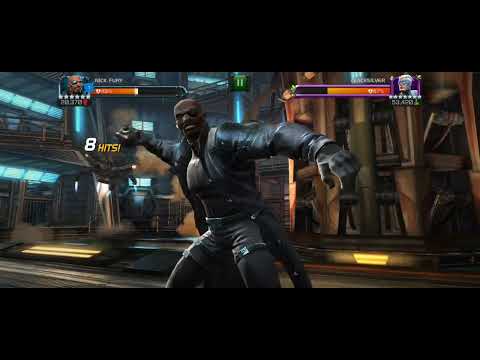 mojo's choice QuickSilver boss VS fury!!!#nickfury #mcoc #marvelcontestofchampions