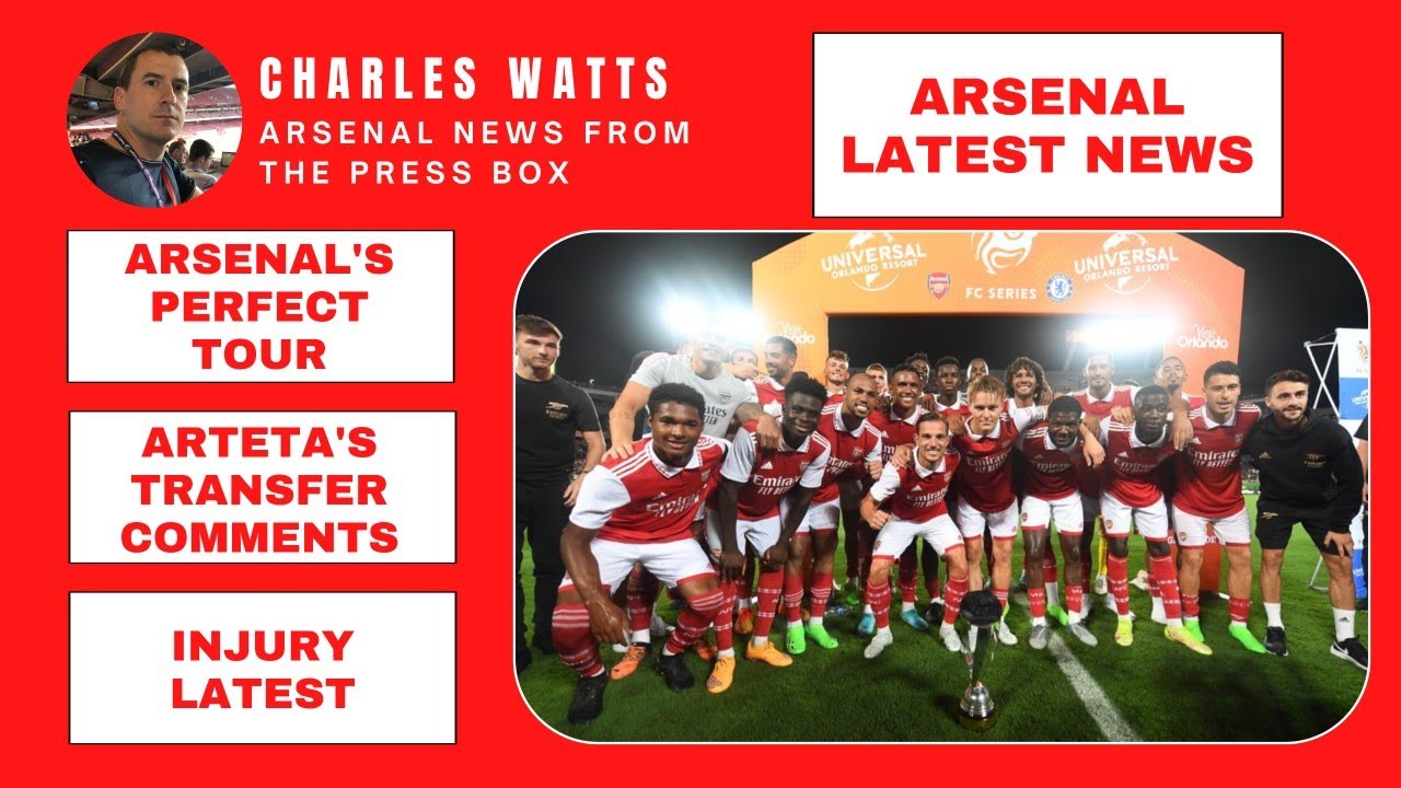 Latest Arsenal news - Arsenal's prefect US tour, Jesus, Saliba, Arteta's transfer comments, injuries