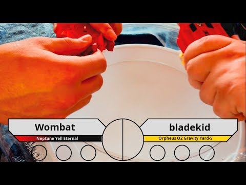 WBO Beyblade Tournament Battle: Wombat vs bladekid - Beyblade East Part 2 #BeybladeBurst
