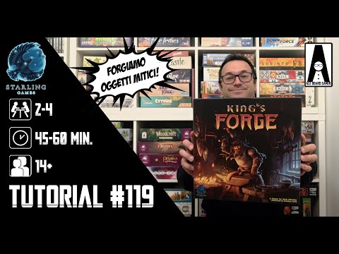 KING'S FORGE [Tutorial #119] Forgiamo oggetti mitici per il Re con martello, incudine e tanti dadi!