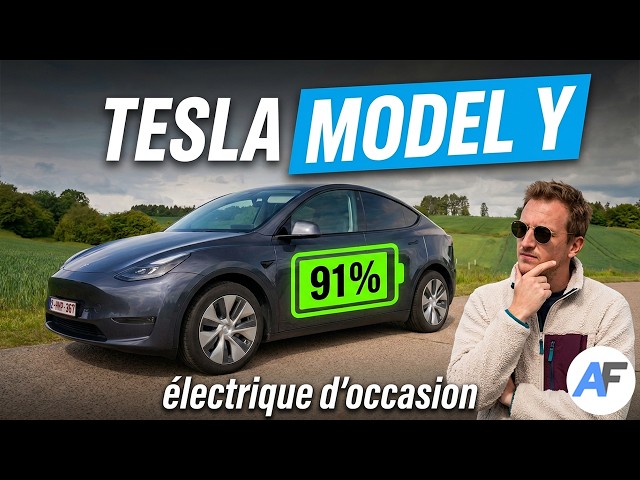 3 mois en Tesla Model Y d'occasion : encore de la batterie ?
