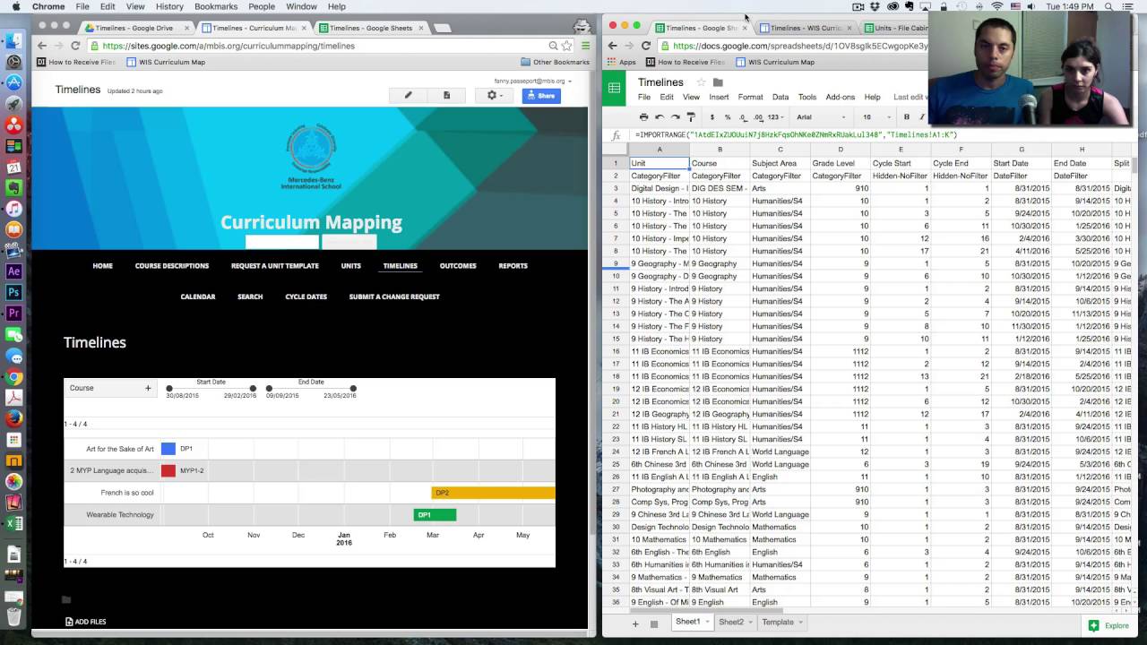 Curriculum Mapping: Global Timelines and Date Formats