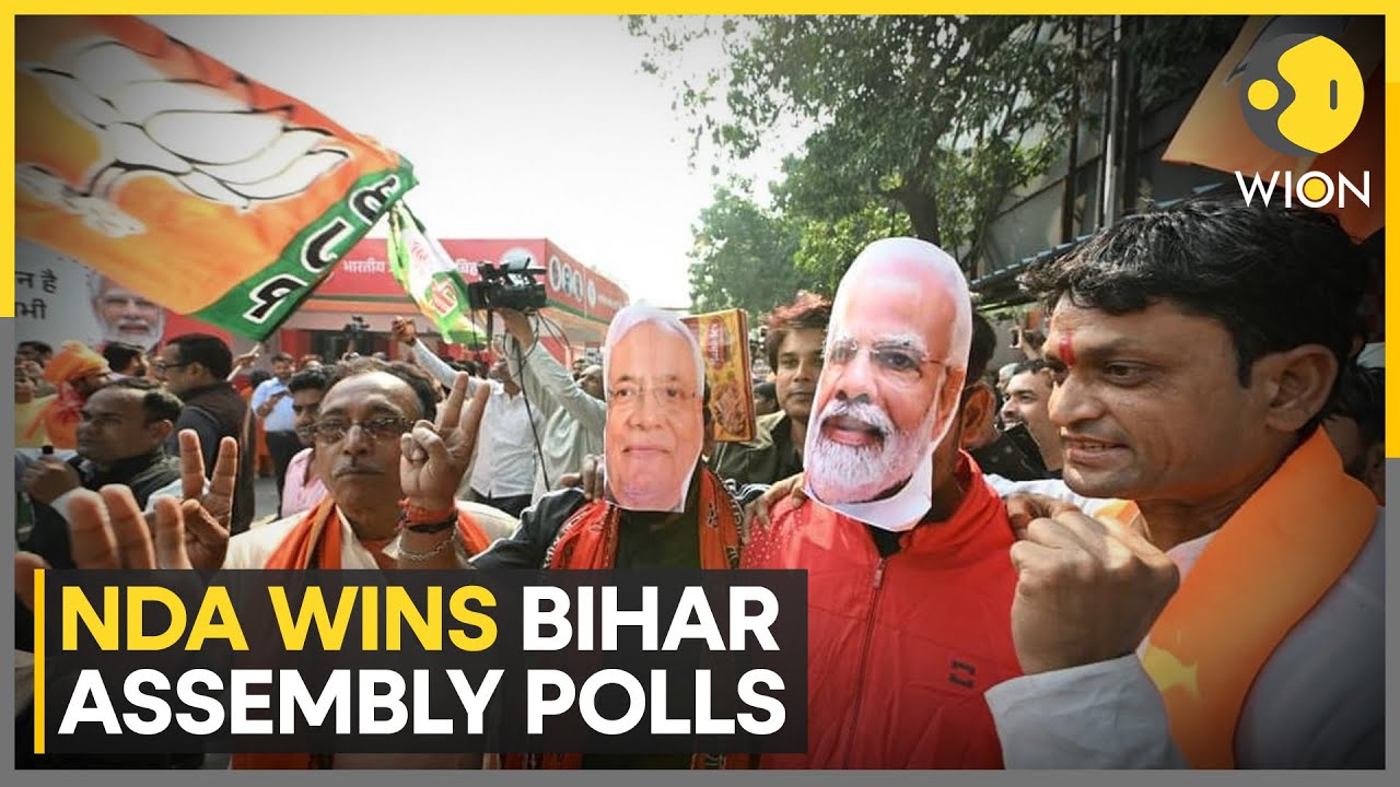 NDA Wins Big in Bihar Polls, Triumphant PM Modi Hails Mandate | WION News