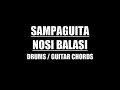 Sampaguita - Nosi Balasi (Drum Tracks, Lyrics, Chords)