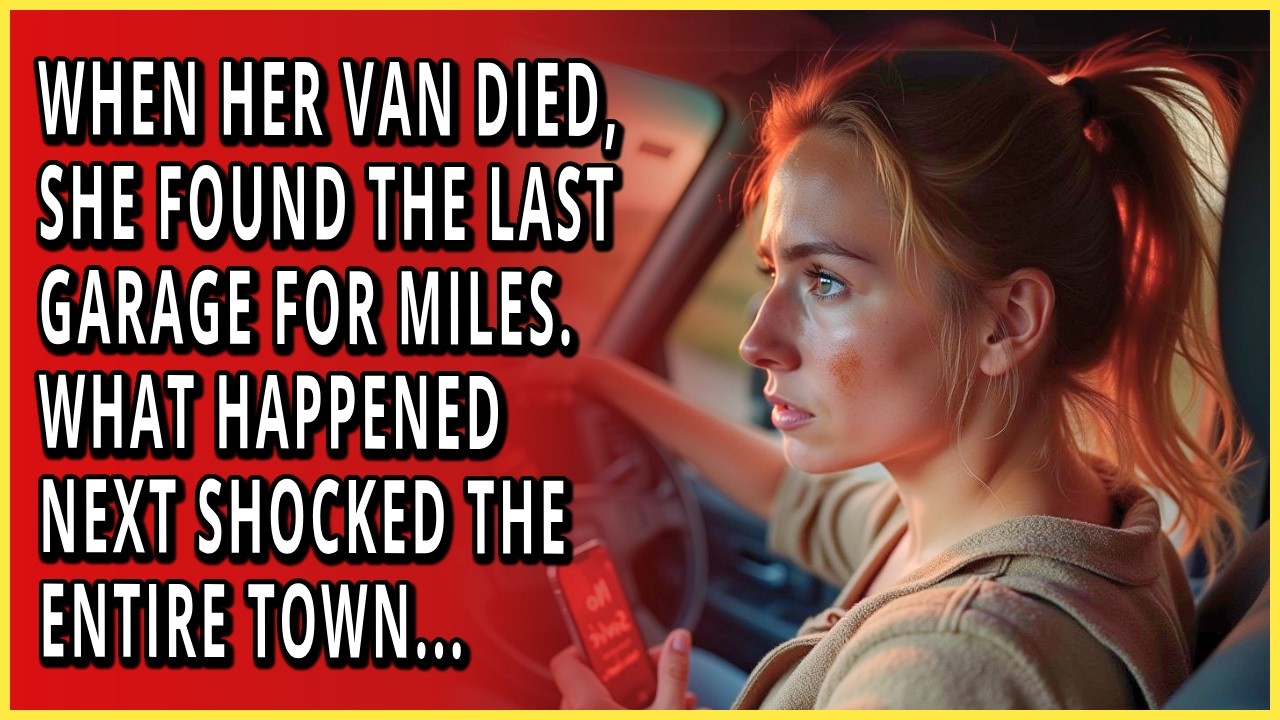 When Her Van Died, She Found the Last Garage for Miles. What Happened Next Shocked the Entire Town.