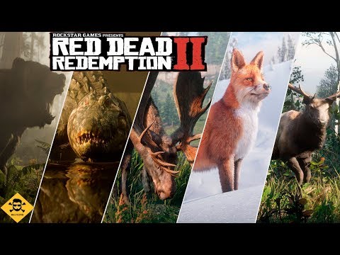 ВСЕ ЛЕГЕНДАРНЫЕ ЖИВОТНЫЕ ★ RED DEAD REDEMPTION 2