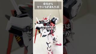 会社からセクハラが消えた日 #gundam #gunpla #ガンプラ #ガンダム #ガンダムseed #short  #shorts