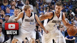 Chandler Parsons - Dirk Nowitzki - Dallas Mavericks - Utah Jazz