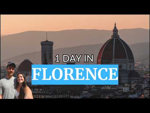 How to Spend One Day in FLORENCE if it's Your First Time
