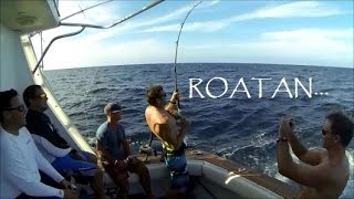 preview picture of video 'AWESOME Roatan Fishing Trip!! Filmed in HD with a GoPro Check It Out!'