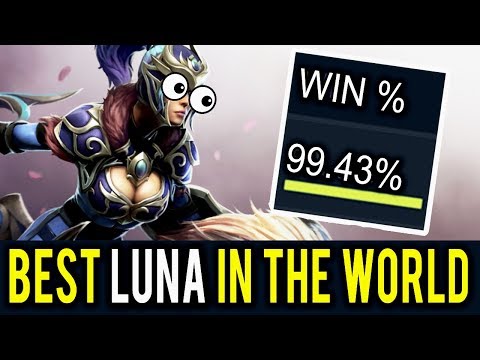 WTF! Infinity Lucent Beam New IMBA 7.07 LUNA 99% Win Strat 33 Kills Most Craziest Build Dota 2