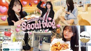 2026春の韓国VLOG🇰🇷☘️ソウル編🧾食べて買って遊びまくります‎~⁺ ｡ ᜊ(੭ ɞ̴̶̷   ɞ̴̶̷ )੭♡