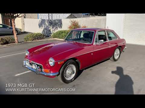 1973 MGB GT SPORTS COUPE