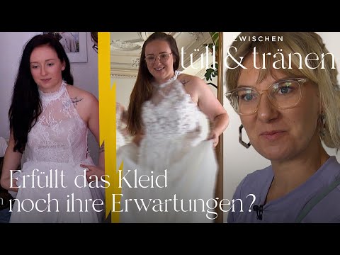 Braut wartet 2 Jahre auf ihr Kleid? Jetzt das erste Mal zur Anprobe 🤩 | Zwischen Tüll und Tränen