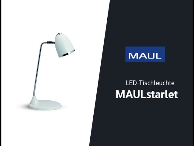 Video teaser per MAULstarlet Tischleuchte - weiß
