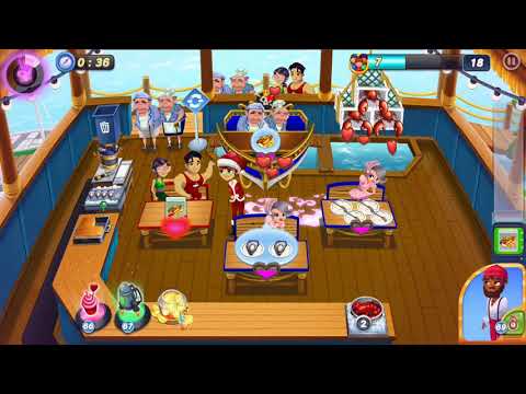 Diner DASH Adventures - Santa set in Trout Of This World