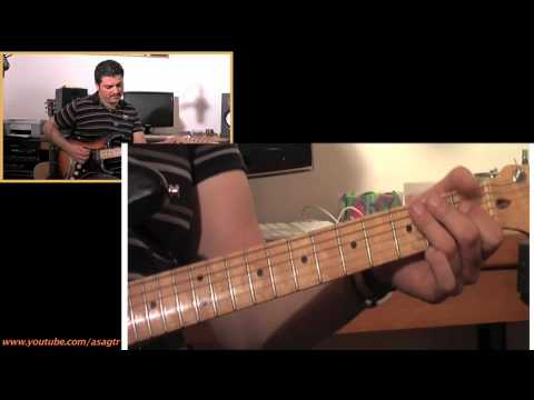 Jimi Hendrix Castles made of sand lesson Part 3