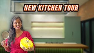 New kitchen tour/Empty kitchen tour/Modular kitchen ideas/Innaiku enna samayal new kitchen