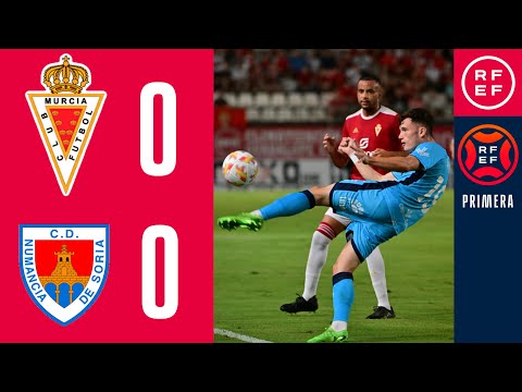 RESUMEN #PrimeraFederación | Real Murcia CF 0-0 CD Numancia de Soria | Grupo 2 | Jornada 4