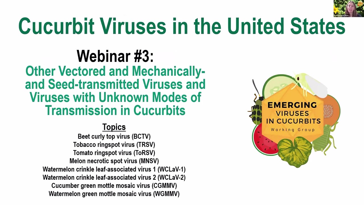 Intro: Vectored & Mechanically- & Seed-transmitted Viruses & Viruses w/Unknown Modes of Transmission