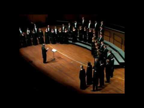 ECU Chamber Singers - Sanctus from Martin Mass