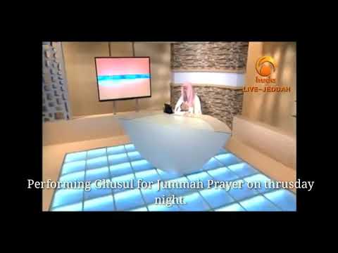 Performing Friday Ghusl on Thursday night - Assim al hakeem