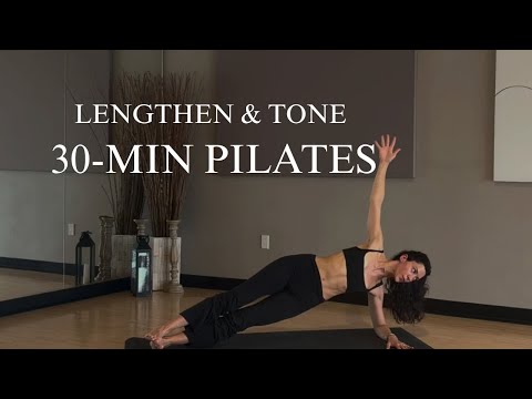 30-Min Lengthen & Tone Pilates | No Equipment