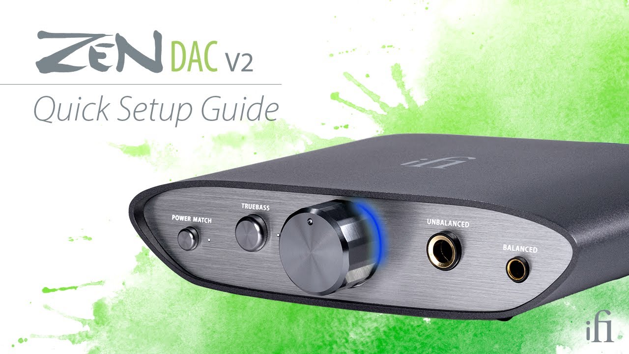 iFi Audio Amplificateur de casque & USB-DAC ZEN DAC – V2