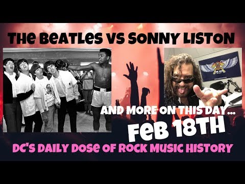 DC's Daily Dose of Rock Music History for February 18th