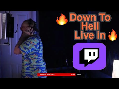 Asking Alexandria - Down to Hell LIVE IN TWITCH 2020