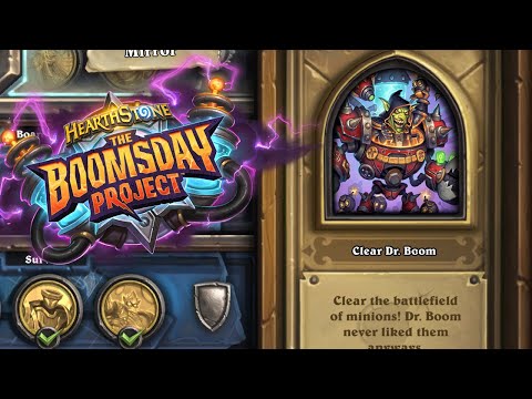 Dr  Boom "Clear" - Boomsday Puzzle Lab (Hearthstone)
