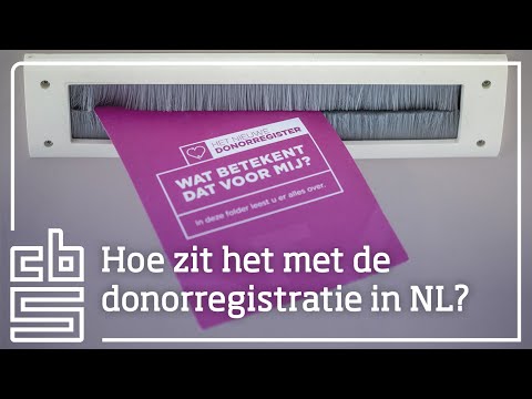 59 procent van Schiedammers nog niet in Donorregister