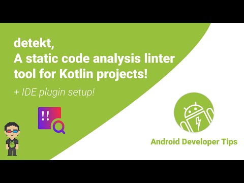 detekt: a static code analysis linter tool for Kotlin Android projects!