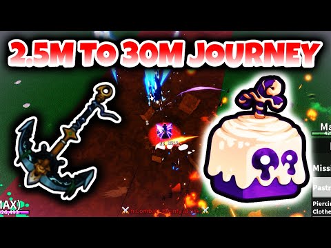 Destroying Bounty Hunters with Dough With Shark Anchor😈… 2.5M → 30M Bounty!
