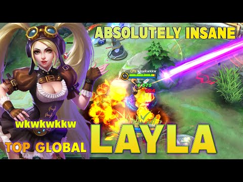 Underrated Layla Carry The Game ~ Mobile Legends