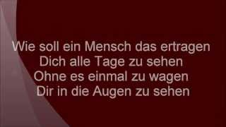 Jean-Michel  Wie soll ein Mensch das ertragen lyrics