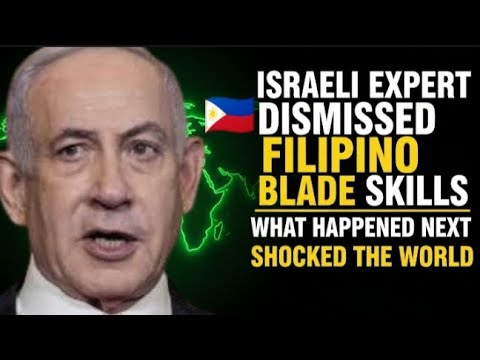 Israeli Trainer Mocked Filipino 🇵🇭 Knife Combat – What Happened Next  Shocked Everyone 