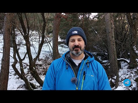 Nevada en la sierra de Madrid antes del frente de Año Nuevo